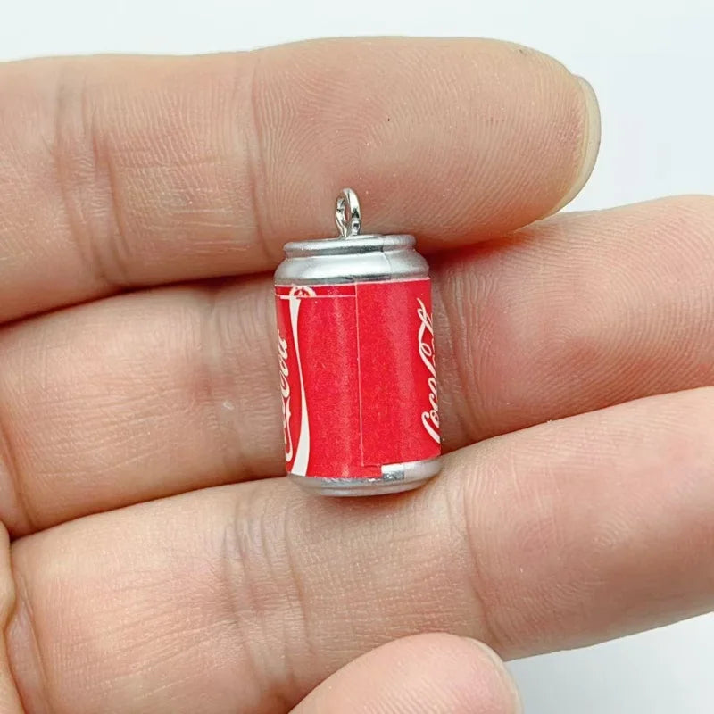 10Pcs Random Mixed Mini Liquor Bottle Resin Charms Simulation Drink Bottle Pendant DIY Handmade Jewelry Keychain Accessories