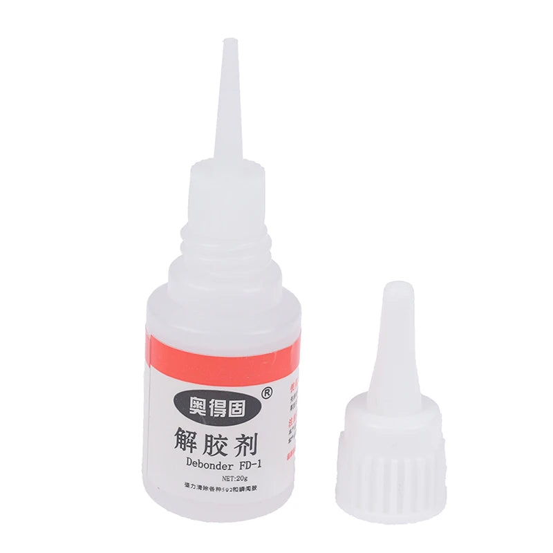 Strong Efficient Glue Remover 502 Glue Remover 30g Acetone Cleaning Agent Dissolving Debonder Glue Degumming Agent
