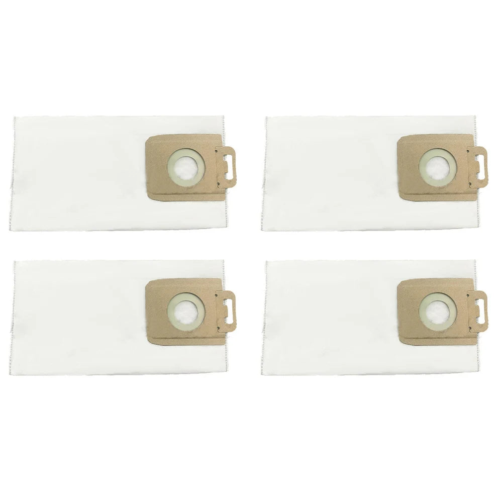 4pcs Dust Bags For Nilfisk Eco,P10/P12/P20/ P40 For Jubileum Replace Number 107407639,128389187 Vacuum Cleaner Parts