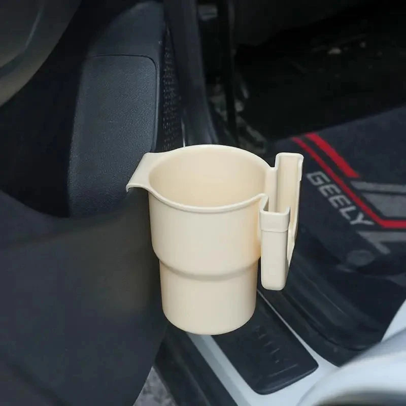 Multifunctional Car Door Side Drink Cup Holder Stable Anti-Spill Cup Storage Rack