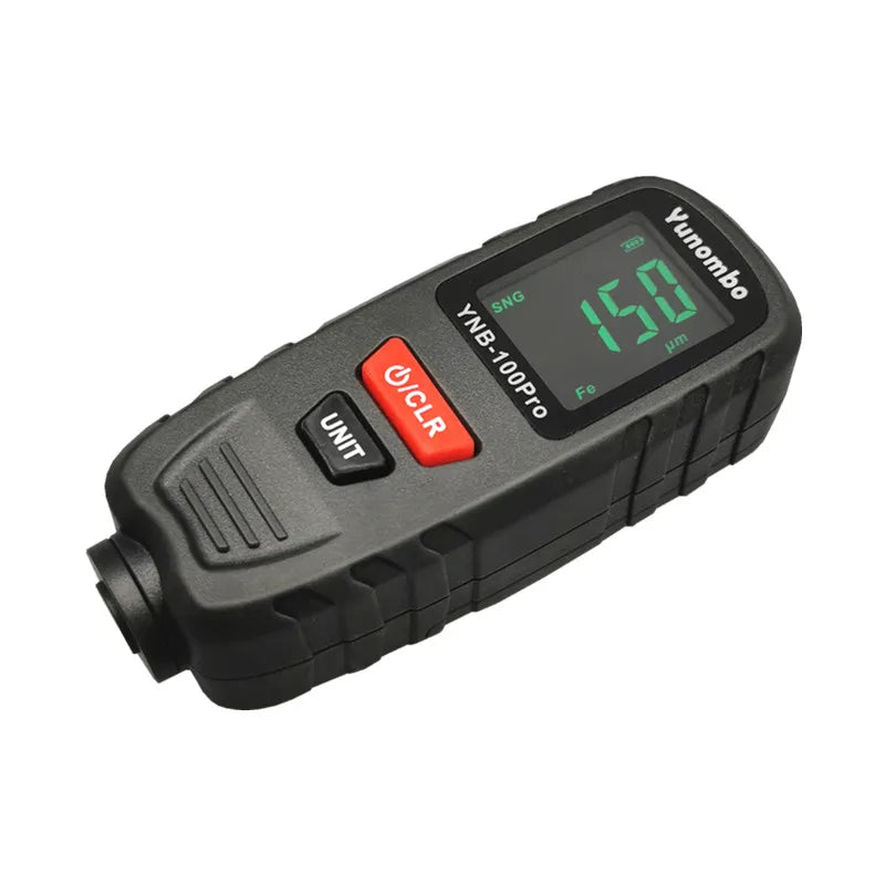 Yunombo New Release YNB-100Pro Fe NFe Fe+Zn Mini Film Thickness Meter Coating Thickness Gauge Car Paint Thickness Tester