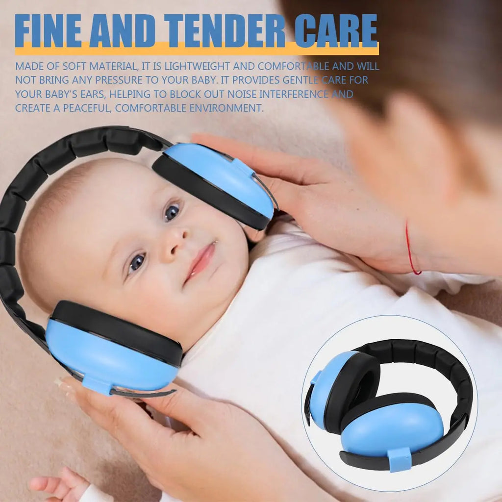 Baby Earmuff Sound Cancelling Headphone Noise Reduction Earphone Ear Protection for Sleeping Outdoor Airplane Concert