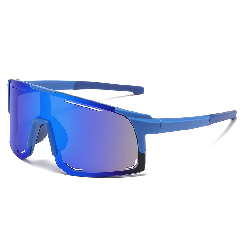 Hiking Square Sports Anti Light Glasses Men Women UV400 Sports Eyeglasses Bicycle Bike Eyewear Road Goggles Wrap Around Shades