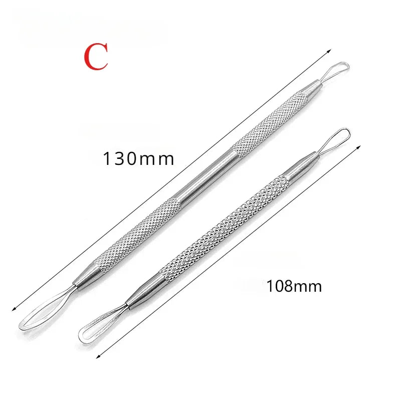 Extrafine Acne Remover Blackhead Needles Comedone Acne Pimple Blemish Remover Tool for Face Skin Care Facial Pore Cleaner Tool