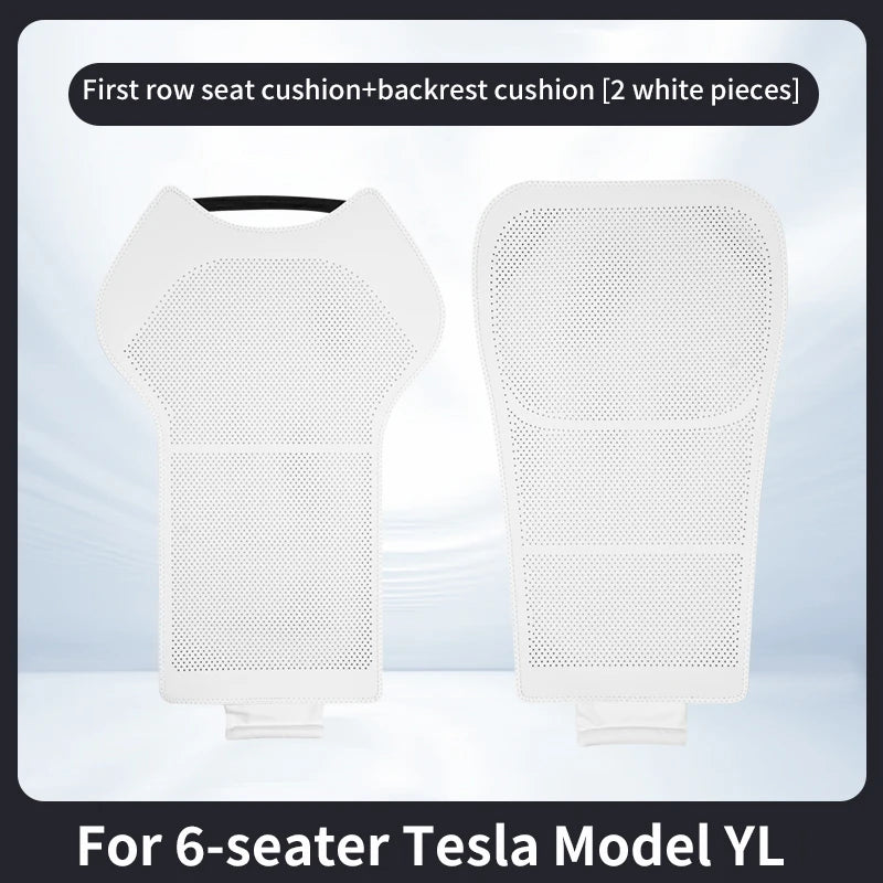 For 6-seater Tesla Model YL car seat cushion, Model Y L front and rear seat cushion, seat back cushion, seat protection cushion