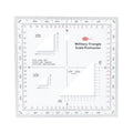 Practical Topographical Map Scale MGRS USNG Coordinate Scale for Sea/Land Navigation Adventures