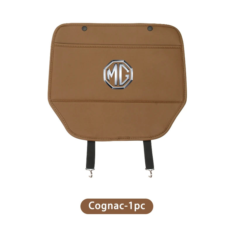 Car Seat Anti Kick Pad Seat Back Storage Mat Protector Cover Interior For Morris Garages MG 3 5 6 7 HS ZS GS Hector TF GT ZR RX5