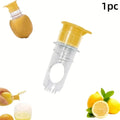 New Screw Top Lemon Juicer Mini Manual Lemon Squeezer Portable Lemon Juicer With Lid Squeeze Lime for Cocktails Plastic Manual