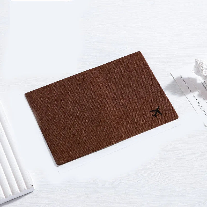 2025 New Soft Leather Passport Protective Cover Case Multi-functional Card Storage Bagoverseas Travel Ticket Holder Clip Bags