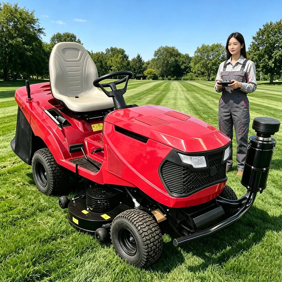 Customized Small Multifunctional Weeding All Terrain Lawn Mower, Remote Control Robot Lawn Mower Suitable for Farms, Gardens