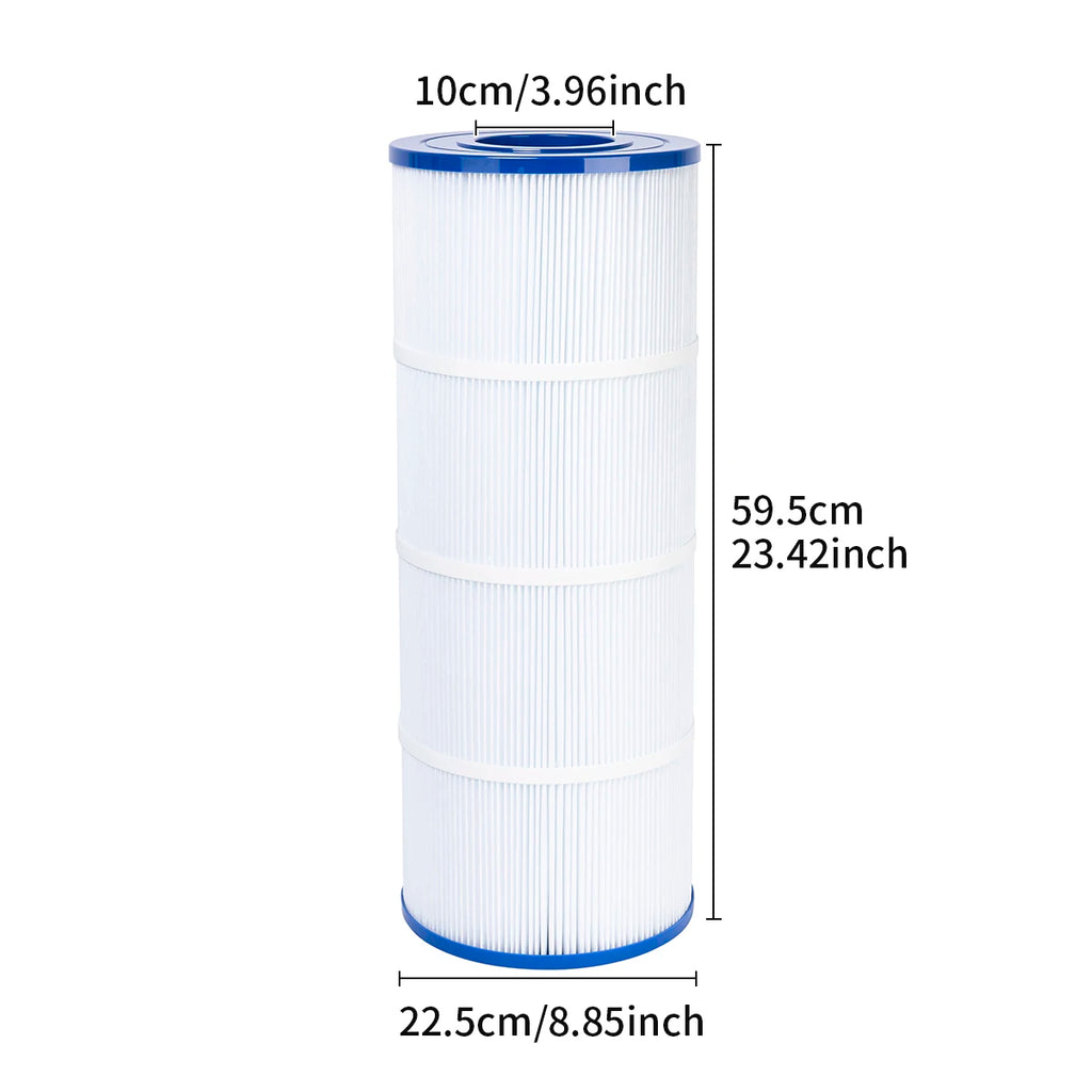 CS100 Pool Filter Cartridge Replaces Jandy CS100, Pleatco PJANCS100, Unicel C-8410, Filbur FC-0821, Ultral-B2, SD-01070