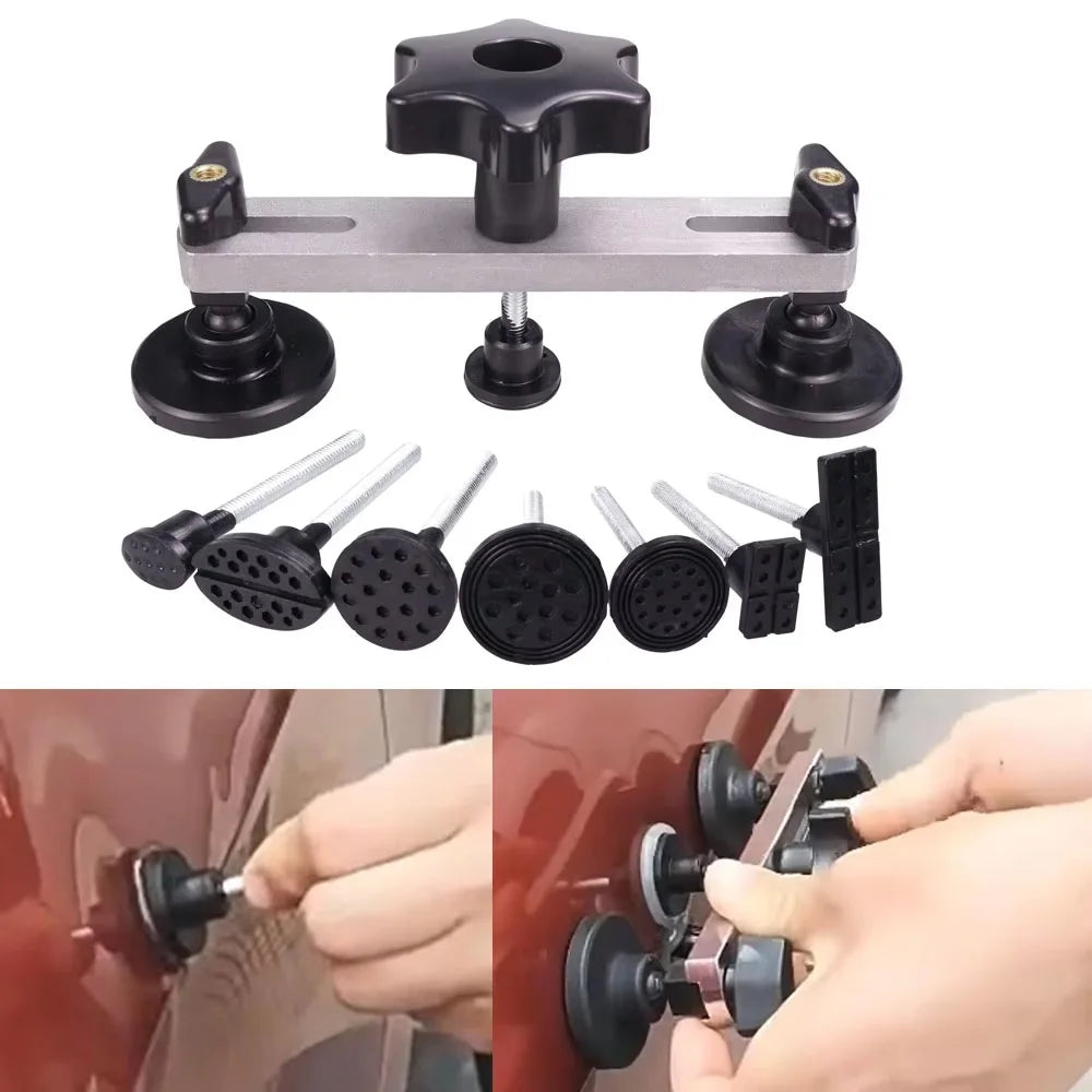 Paintless Dent Repair Puller Tools Kit Vehicle Body Dent Removal Repair Damage Fix Bridge Pulling Dents Hand Tool