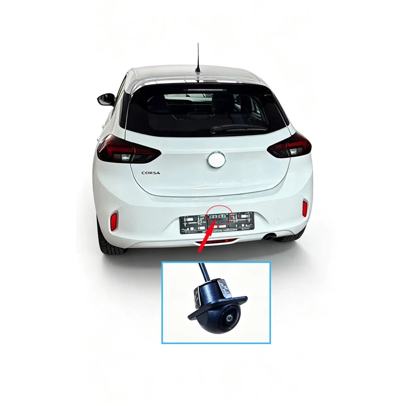 Camera for Opel CORSA F 2019-2022 Rearview Camera Interface Original Screen Displays Reverse Image Assistant Plug and Play