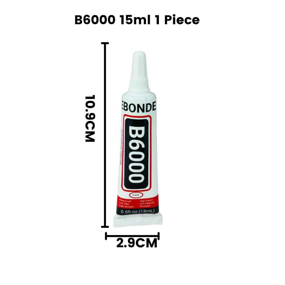 15/50/110ML B6000 Strong Glue Telephone Mobile Phone Touch Screen Adhesive DIY Repair Diamond Jewelry Glass Office Supplies
