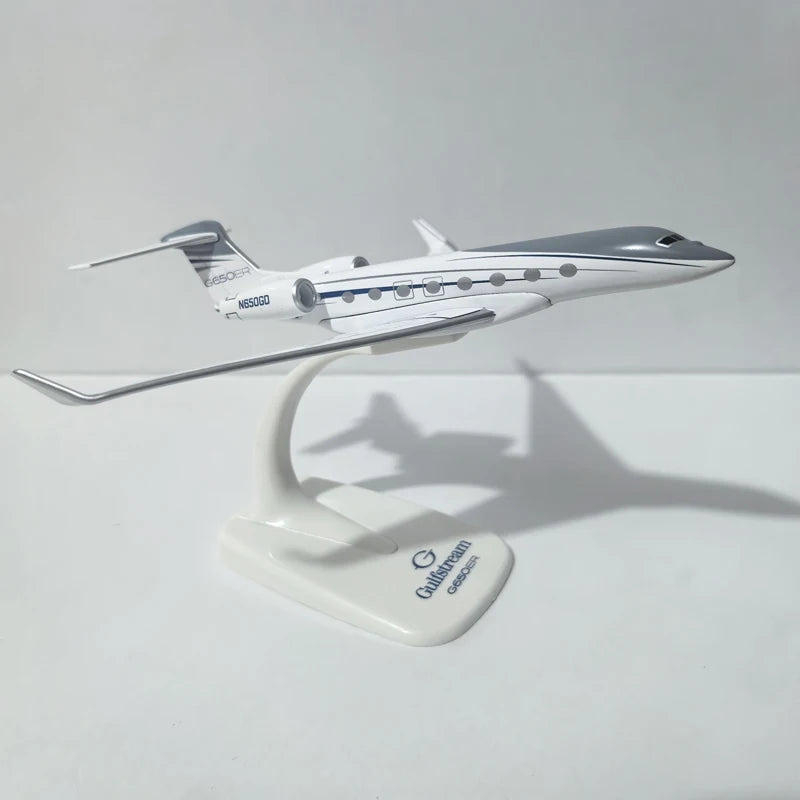 JASON TUTU Gulfstream G650 Aircraft Diecast 1/200 Scale Planes G650ER Airplane Model Plane Model Dropshipping