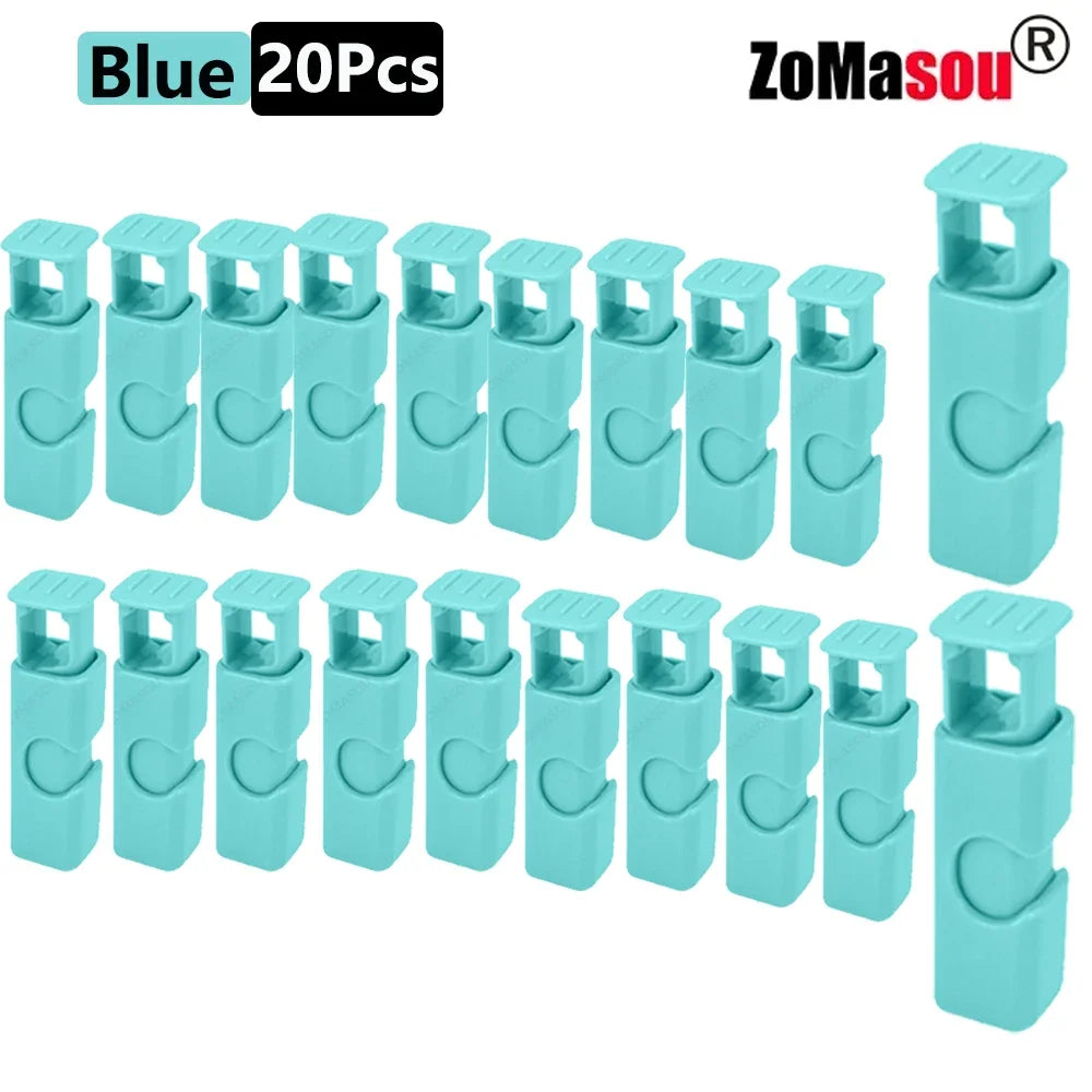 78/1Pcs Reusable Food Sealing Clips Bread Storage Bag Clips For Snack Wrap Bags Spring Clamp Kitchen Organization Sealing Clamp