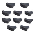 10 pieces Nordic Walking Pole Trekking Pole Tip Protectors Rubber Pads Buffer Replacement Tips End for Hiking Stick