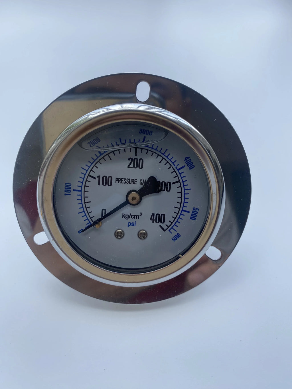 2026 NEW YN60ZT Front Flange 2.5" 60mm Brass Movements Pressure Gauge  Back Mount Manometer ,Shock - Proof Oil - Filled
