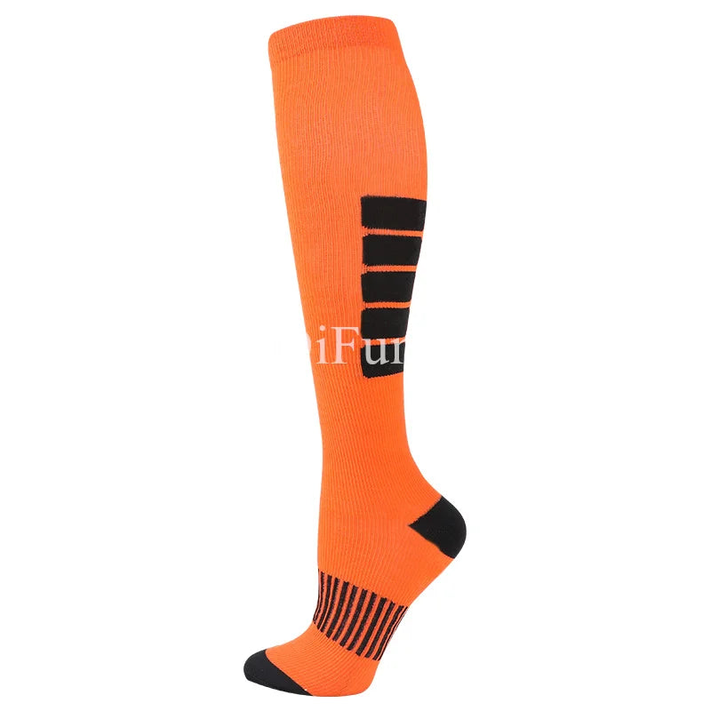 1 Pair Compression Socks Women And Men Stockings Best Medical Nursing Hiking Travel Flight Socks Running Fitness Socks
