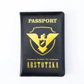 Passport Holder Pu Leather Covers for Passports Glory To Arstotzka