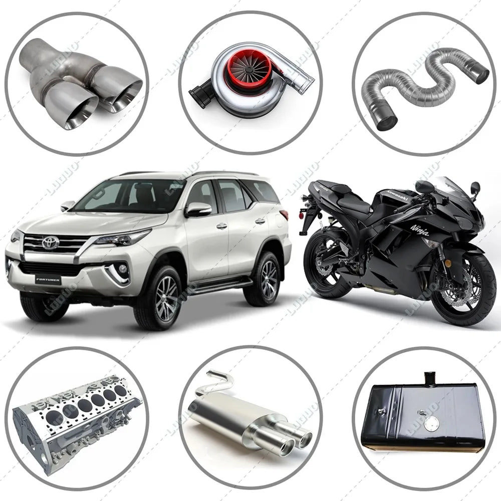High-Temp Exhaust Pipe Repair Glue for Motorcycle Car Smoke Exhaust Pipe Seal Welding Leak Repair Adhesive for  Tailpipes 70g