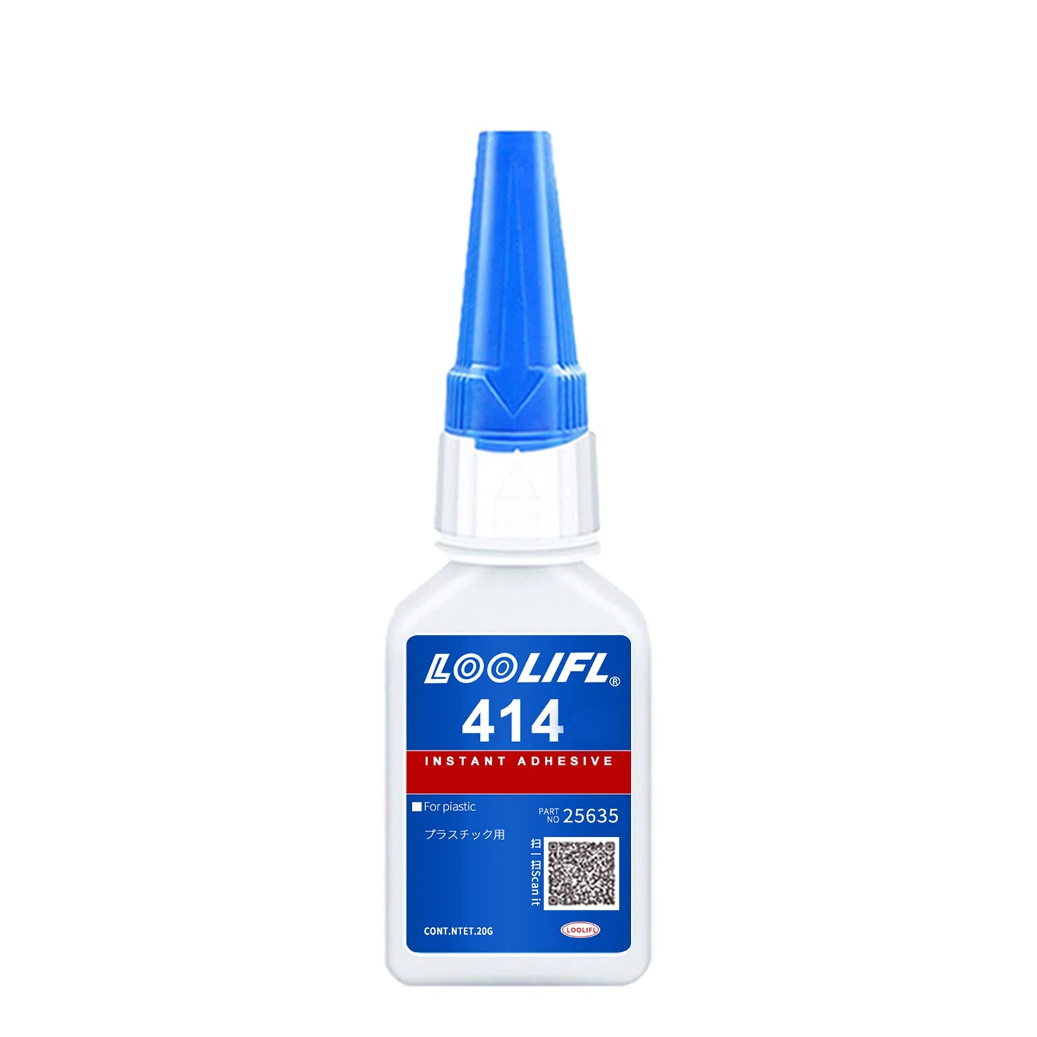 LOOLIFL 414 10Pcs 20G Super Glue Multi Purpose Strong Cyanoacrylate Adhesive For Plastic Rubber Metal Fast Setting Repair Glue