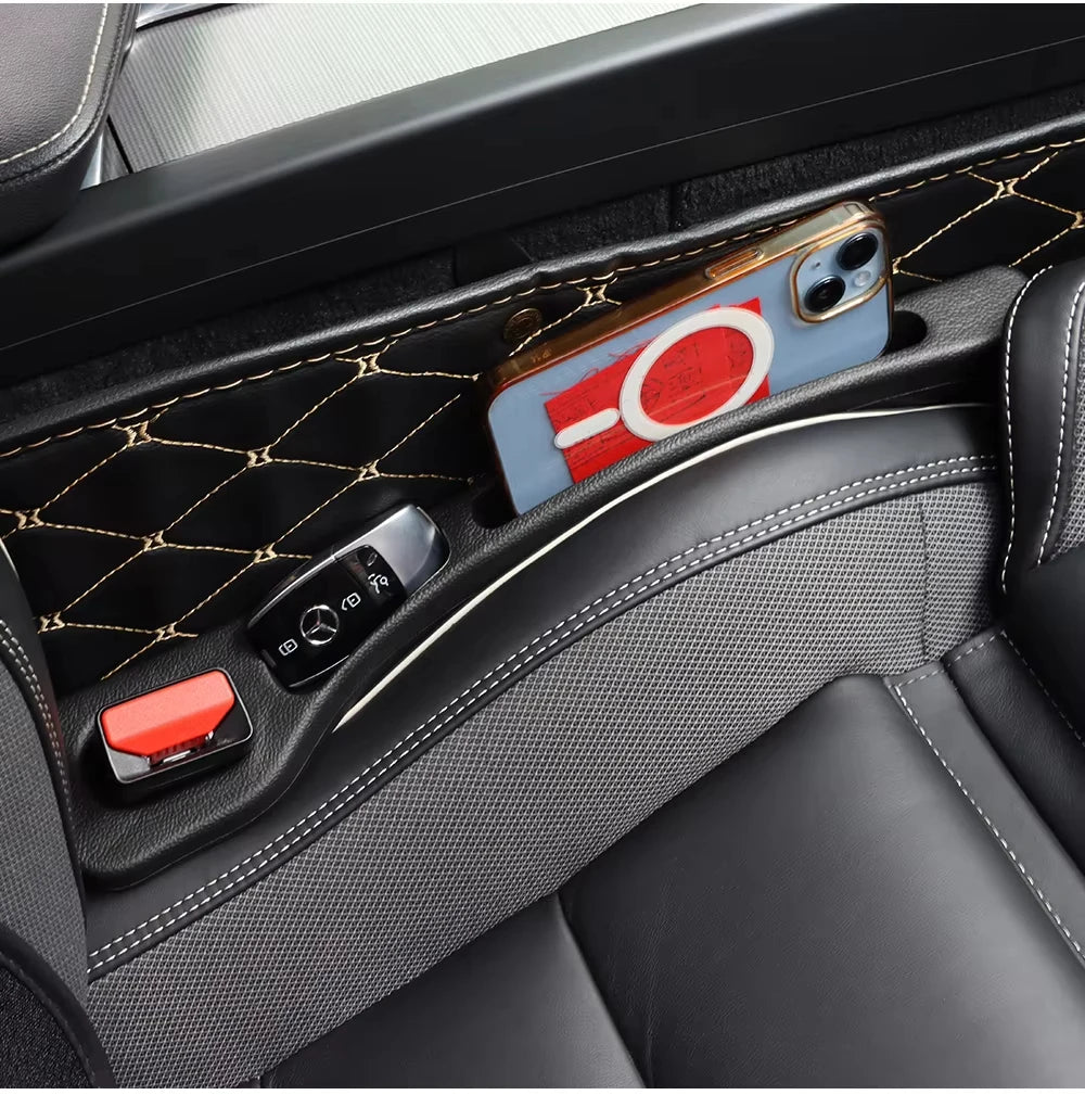 1 Pair of Car Seat Gap Plug Strips Car Seat Gap Storage Box, Car Seat Position Storage Box Interior Decoration Items