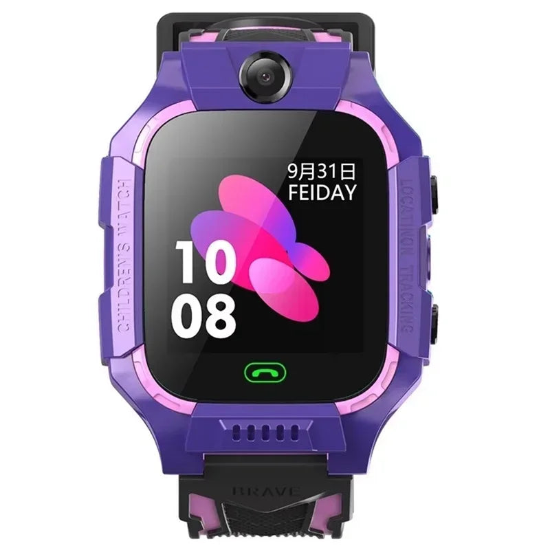Lenovo electroni Children Camera Smart Watch 5G GPS Location Sim Card Call SOS Waterproof reloj inteligente niños Boy Girl Gift