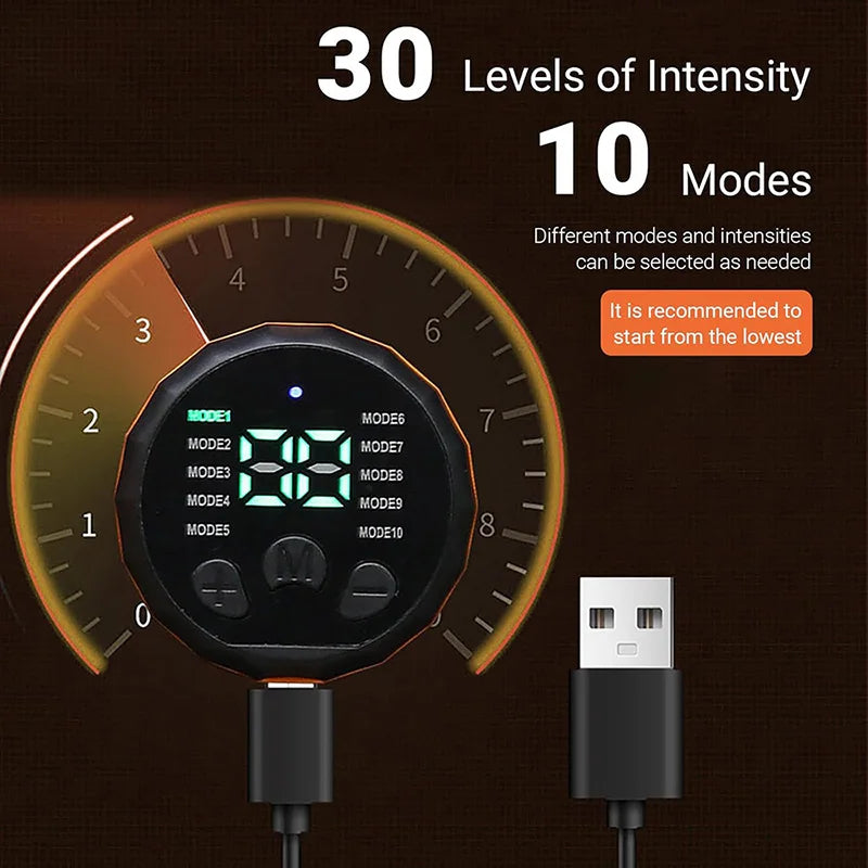 Smart Muscle Toner EMS Muscle Stimulator Arm Trainer USB Recharge Arm Shaping Weight Loss Massager Home Gym Fitness Equiment
