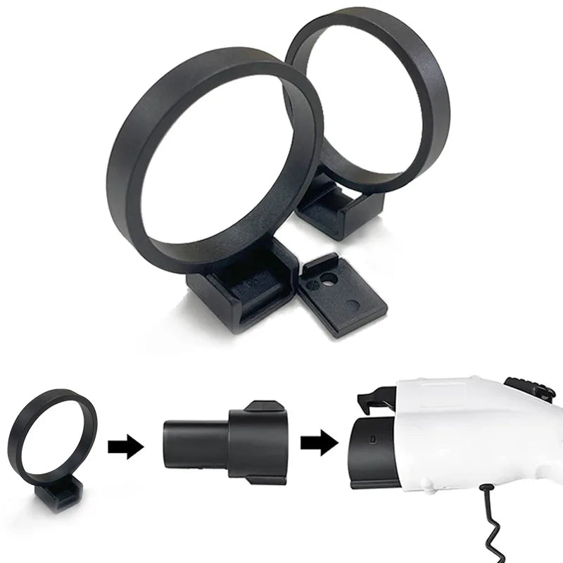 EV Charge Adapter Charging Lock Safety Protection For Type1 J1772 to Tesla Model X Y 3 2021 2022 2023 Tesla Car Accessories EVSE