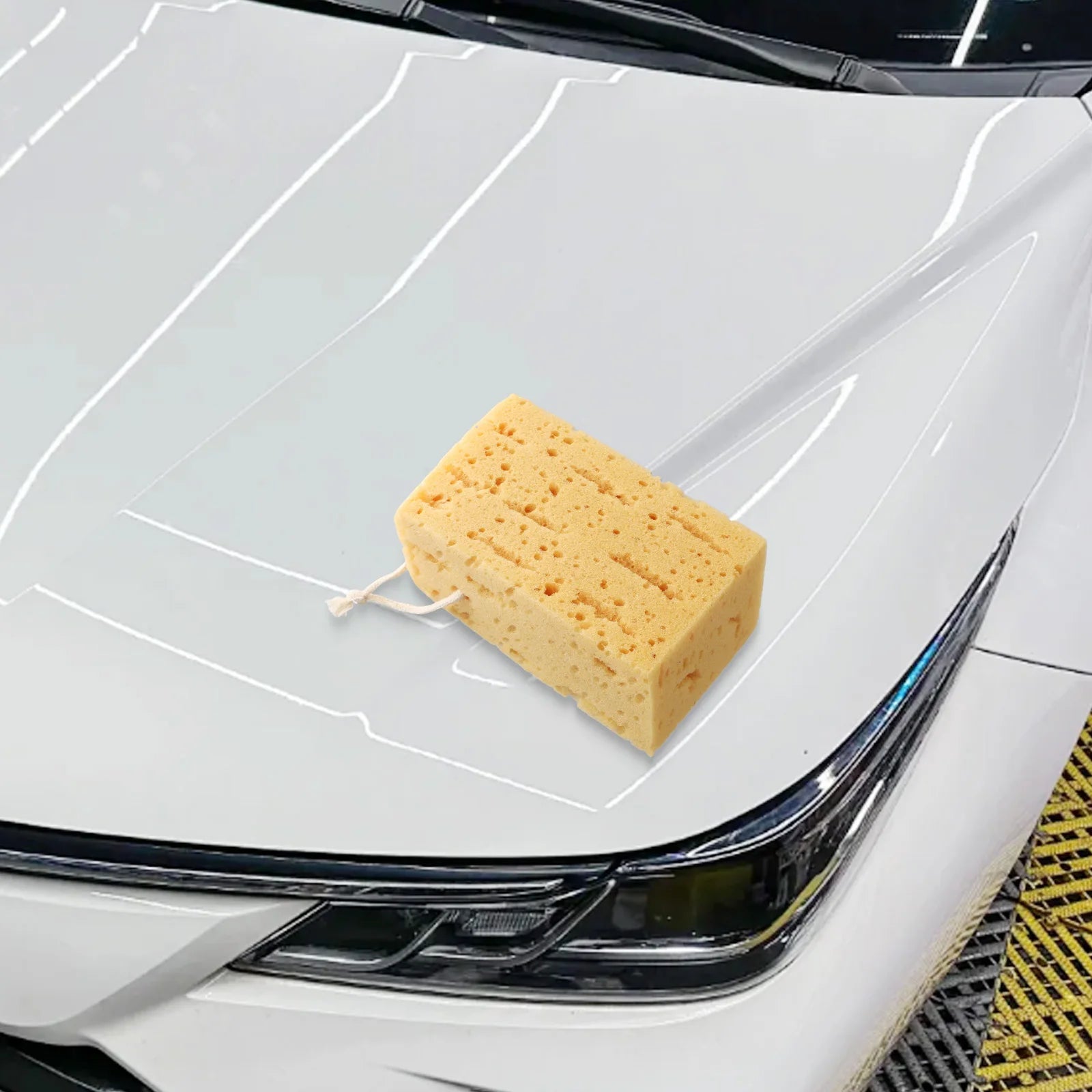 Coral Material Sponge Car Washing Sponge Versatile Usage High Absorption Capacity Large Size Efficient Cleaning Tool