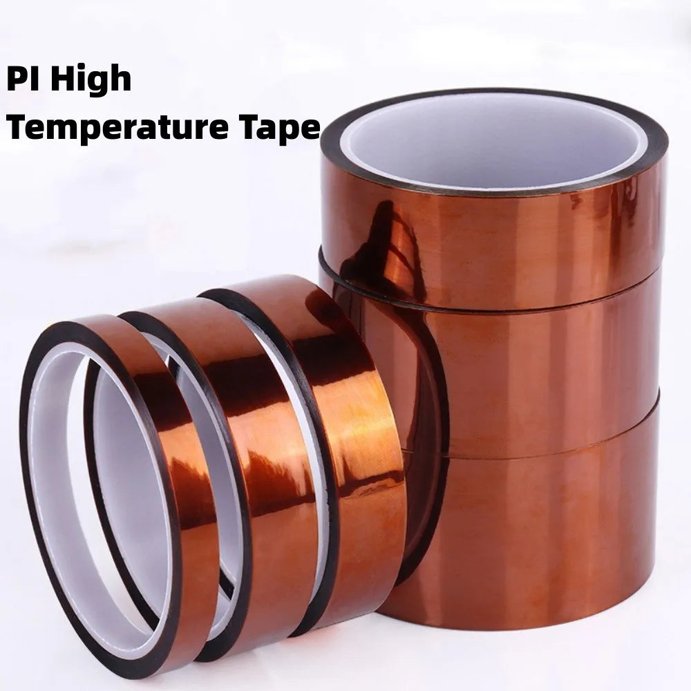 1pcs High Temperature Thermal Insulation Tape Polyimide Tape Professional for Protecting CPU PCB Circuit Board No Residue