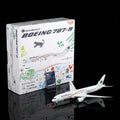 L2273 Alloy Collectible Plane Gift SQ Wings 1:200 Aeroméxico Boeing B787-9 "Dreamliner" Diecast Aircraft Jet Model XA-ADL