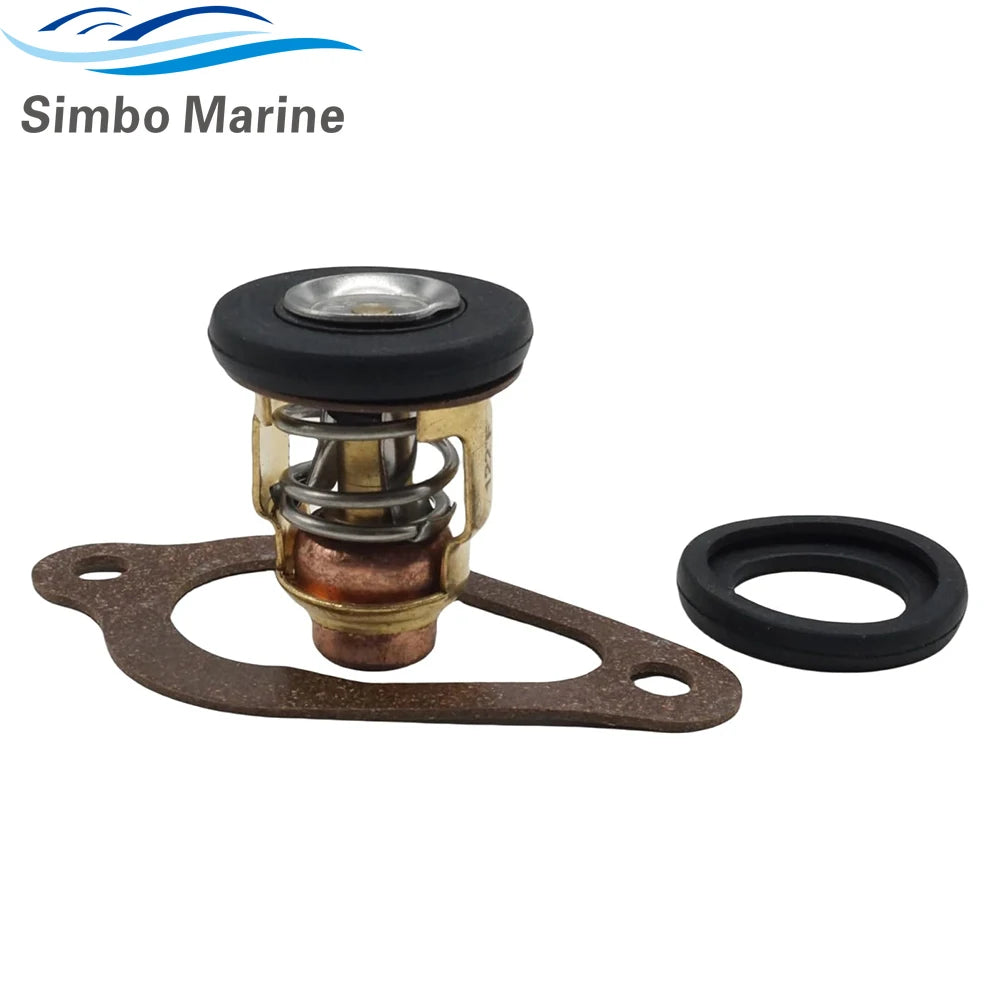 122℉ 50℃ Thermostat Kit for Nissan Tohatsu 2-40 HP Outboard Motors Replaces 345-01030-1 346-01030 350-01030-1 3H6-01030-0