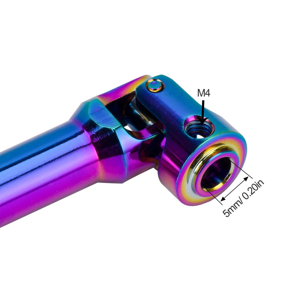 Metal Internal Spline Drive Shaft Universal Joint Driveshaft 60-181mm for 1/10 RC Crawler Axial SCX10 Capra TRX4 TRX6 VS4-10 LCG