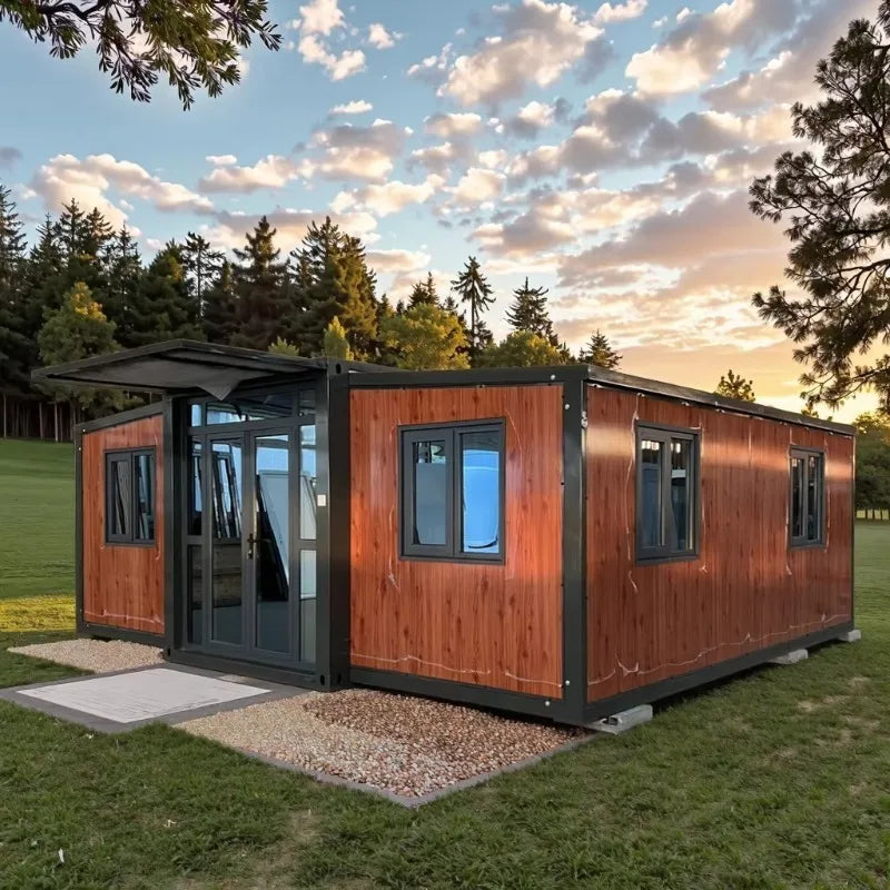 Modern Design Tiny  Mobile Home 20ft 40ft Prefab Expandable Container House Foldable House