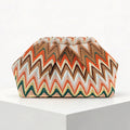 European American Retro Women Handbag Summer Elegant Bohemian Pleated Dinner Bag Fashionable Exquisite Versatile Party Phone Bag