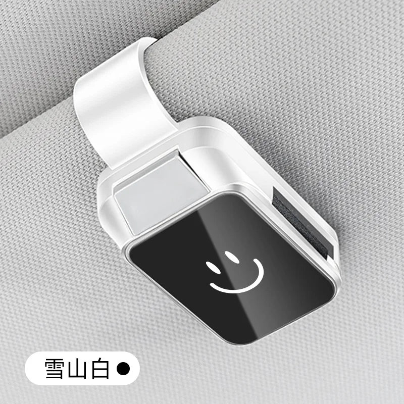 Sunglasses Holder, Eye Box, Creative Car Visor, Storage Clip, Car Glasses Clip, Multi-Function