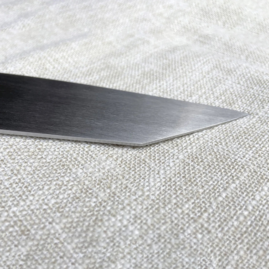 7 Inch Kiritsuke Knife T12A High-carbon Steel Core Sanmai-gawari Blade Slicing Cleaver Handmade Forged Kitchen Knife Wood Handle