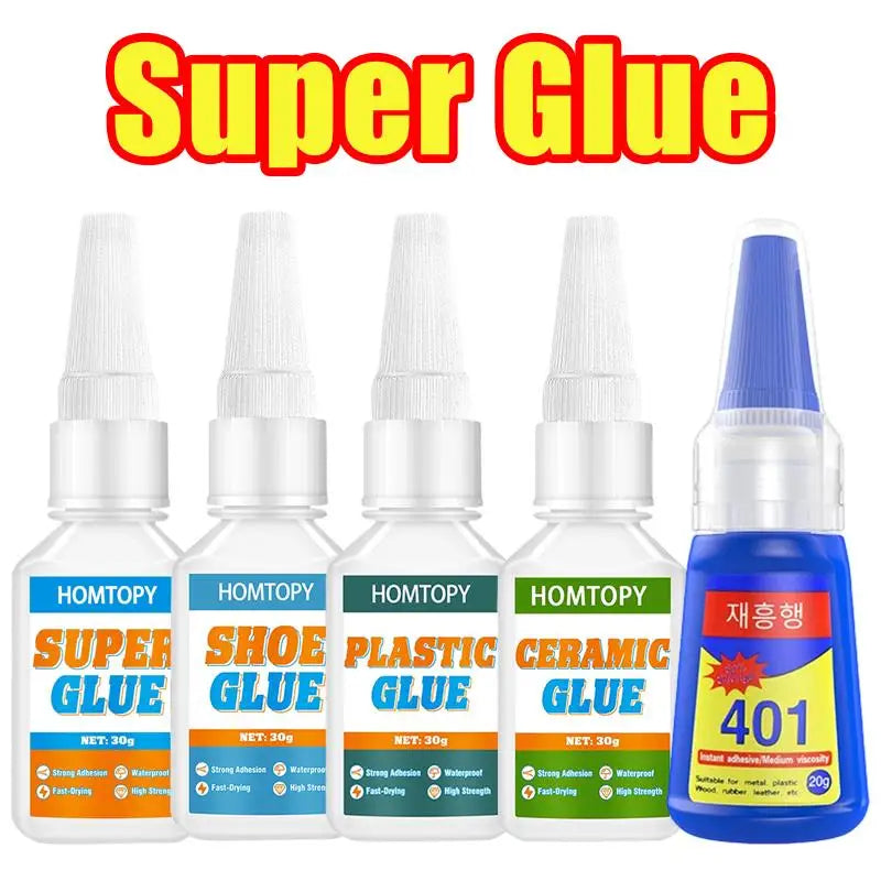 New Type Welding Super Glue Oily High Viscosity Quick-Drying Universal Strong Adhesive Multi-Material Powerful Bonding Glue