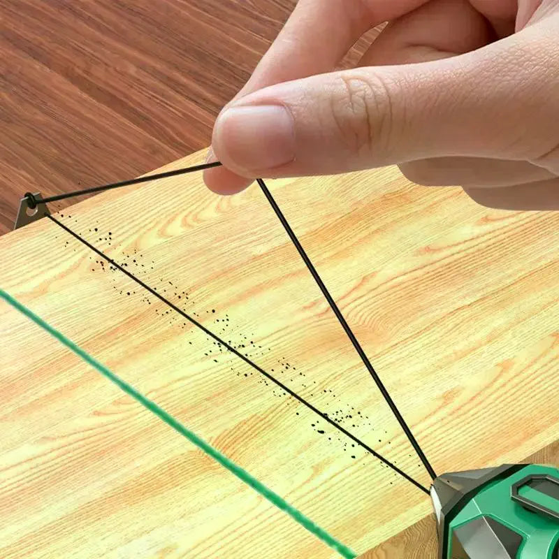 3Pcs Line Marking Tool Chalk Line Reel For Woodworking Workshop Home Renovation Enthusiasts With Quick Retraction And Fine Point