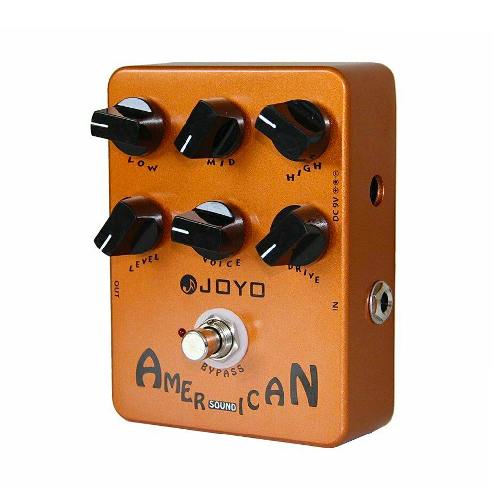 JOYO-JF-14 AMERICAN SOUND Electric Guitar Pedal Effects, Simulation 57 Deluxe Amplifier Pedals, True Bypass