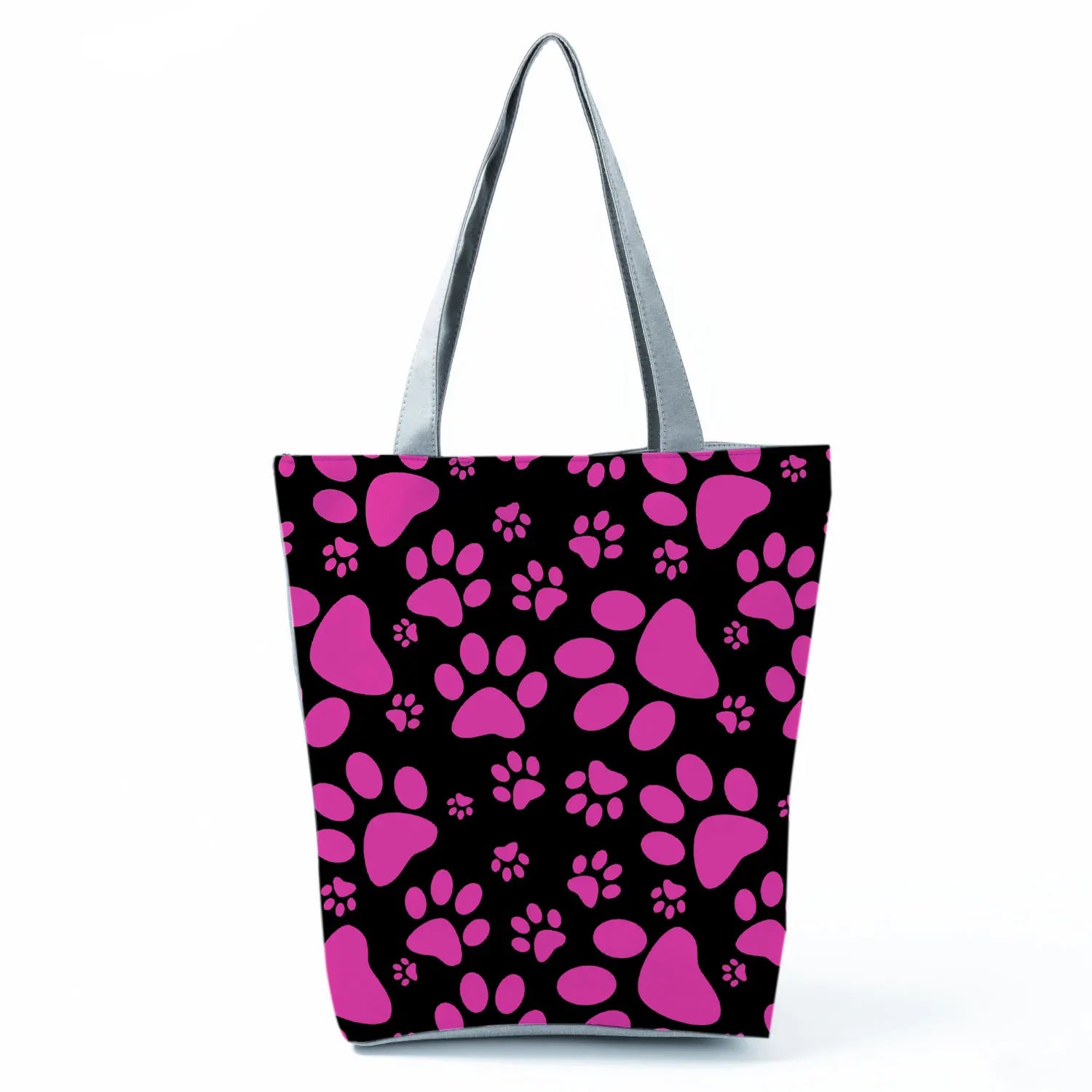 Fashion Dogs Paws Handbags Printed Love Dogs Shopping Bag Casual Women Shoulder Bag Summer Kawaii Female Tote Travel Beach Bag