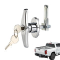 Camper Door Latch Zinc Alloy Heavy Duty Security Rv Door Handle Deadbolt Lock For Motorhome Travel Entry Cargo Interior Exterior