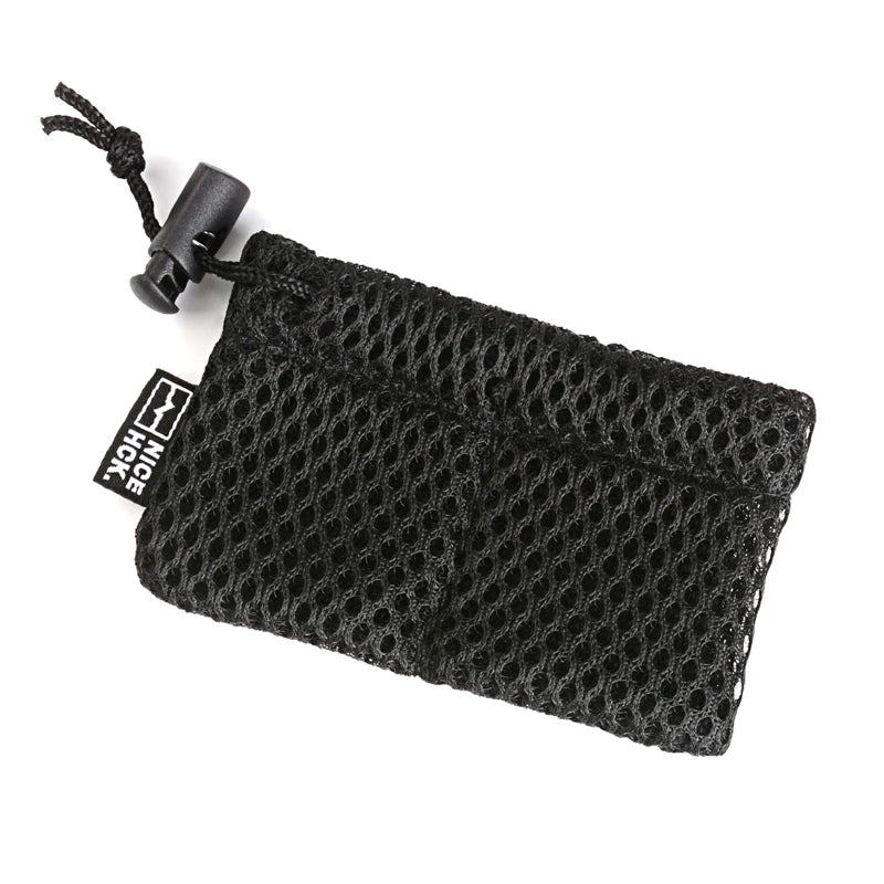 NICEHCK Black HIFI Earphone Mesh Carrying Bag Earbud Protection Pouch Rub Resistance USB Cable Elastic Organizer Accessories