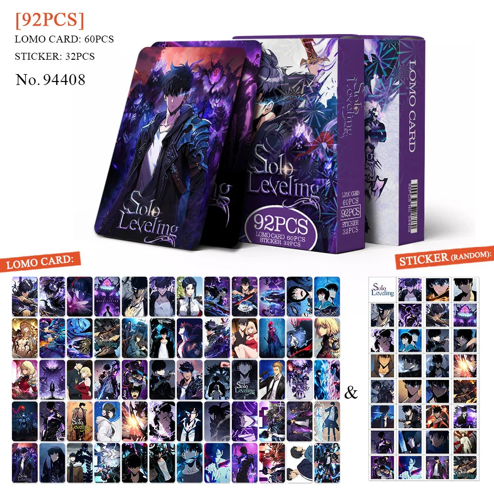30-92Pcs/Set Anime Card Lomo Card Mini Sticker Print Pictures Postcard Games Card Fans Collection Cards Gifts