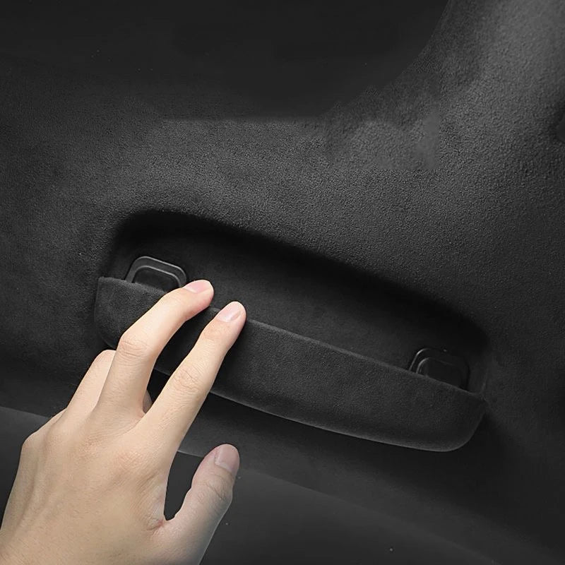 For BMW 1 2 3 5 6 7 Series X2 X3 X5 Car driver handle glasses case Suede glasses case Car glasses case