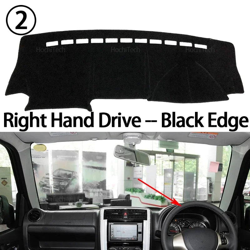 High Quality Car Dashboard Cover Avoid Light Pad Instrument Panel Mat Case Carpets for Suzuki Jimny 1998-2018
