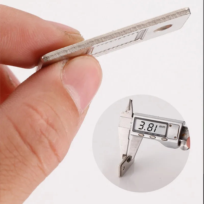 L-type Ultra Thin Door Strong Magnets Cabinet Catches Stopper Invisible Adhesive Drawer Magnet Lock for Kitchen Closet Closer