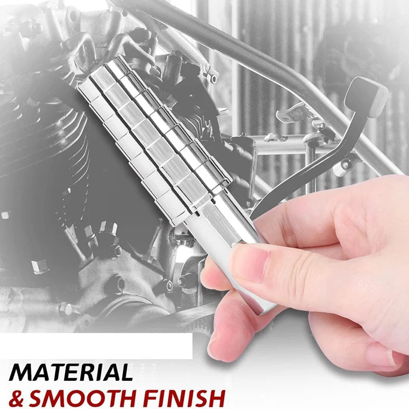 Expanding Stainless Steel Ring Mandrel With Hex Key-Heavy Duty Ring Shaper Tool For Ring Turning And Ring Making7.5-10.5
